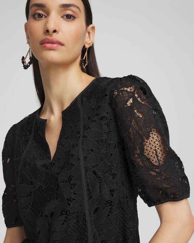 Lace Leaf Dress - image 4